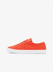 Orange Womens Sneakers Tommy Hilfiger - Women #7502731