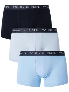 Tommy Hilfiger 3P TRUNK Pánske boxerky, svetlomodrá, veľkosť XL