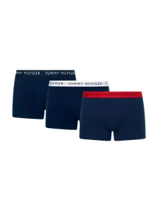 Sada troch tmavomodrých pánskych boxerok Tommy Hilfiger Underwear #754579