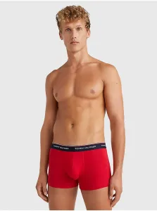 Tommy Hilfiger TRUNK 3 PACK PREMIUM ESSENTIALS Pánske boxerky, červená, veľkosť #4203118