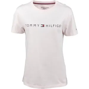 Tommy Hilfiger CN SS TEE LOGO Pánske tričko, ružová, veľkosť #5448618
