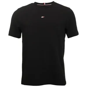 Tommy Hilfiger ESSENTIALS SMALL LOGO S/S TEE Pánske tričko, čierna, veľkosť #5362687
