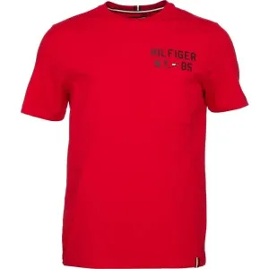 Tommy Hilfiger GRAPHIC S/S TEE Pánske tričko, červená, veľkosť #6504293