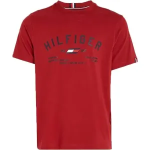 Tommy Hilfiger GRAPHIC S/S TEE Pánske tričko, červená, veľkosť #4411759