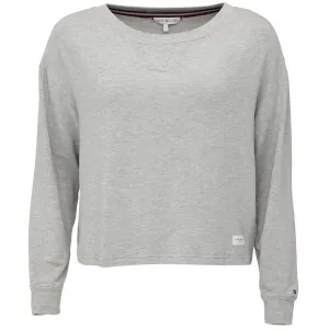 Tommy Hilfiger LS TOP BOAT NECK Dámske tričko, sivá, veľkosť #9301489