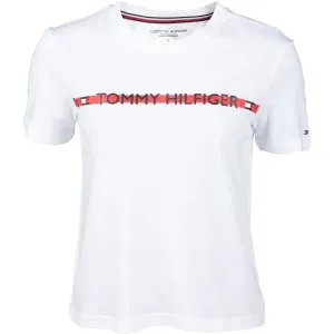Tommy Hilfiger SS TEE Dámske tričko, biela, veľkosť #4212819