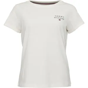 Tommy Hilfiger TH ORIGINAL-SHORT SLEEVE T-SHIRT Dámske tričko, biela, veľkosť #8112294