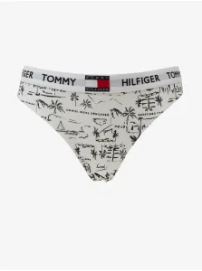 Black & White Patterned Panties Tommy Hilfiger Underwear - Women #1068799