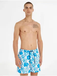 Plavky pre mužov Tommy Hilfiger Underwear - biela, modrá #6157130