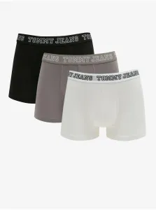 Boxerky pre mužov Tommy Hilfiger Underwear - čierna, sivá, biela #5450729