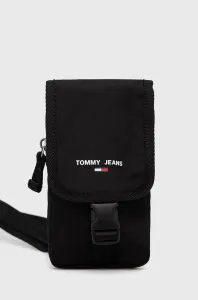 Obal na mobil Tommy Jeans čierna farba #239189