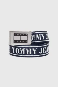 Opasok Tommy Jeans pánsky, tmavomodrá farba #8701964