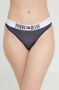 Tangá Tommy Jeans tmavomodrá farba #7526221