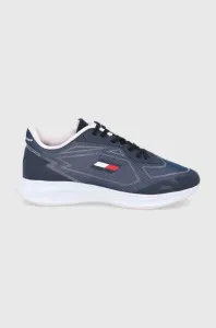 Športové topánky Tommy Sport Sleek tmavomodrá farba, #198810