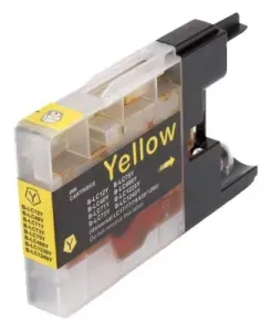 BROTHER LC-1240 - kompatibilná cartridge, žltá, 600 strán