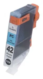 CANON CLI-42 PC - kompatibilná cartridge, foto azúrová, 14ml