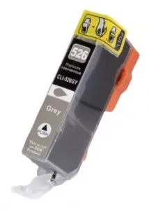 CANON CLI-526 GY - kompatibilná cartridge, sivá, 11ml