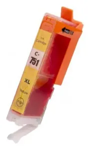 CANON CLI-751 Y - kompatibilná cartridge, žltá, 12ml
