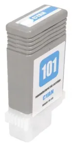 CANON PFI-101 C - kompatibilná cartridge, azúrová, 130ml