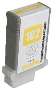 CANON PFI-102 Y - kompatibilná cartridge, žltá, 130ml