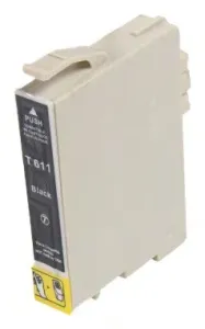 EPSON T0611 (C13T06114010) - kompatibilná cartridge, čierna, 8ml