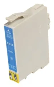 EPSON T0612 (C13T06124010) - kompatibilná cartridge, azúrová, 8ml