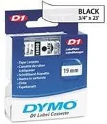 Páska Dymo 45800 (Čierny tlač / priesvitný podklad) (19 mm)