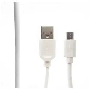 Top USB - Mikro USB kábel 1M, biely