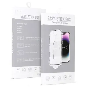 Top Tvrdené sklo Full Glue Easy-Stick s aplikátorom, iPhone 13 Pro Max / 14 Plus