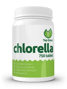 Top Green Chlorella tabliet 750 ks