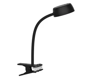 Top Light Top Light - LED Stolná lampa s klipom OLIVIA KL C LED/4,5W/230V čierna