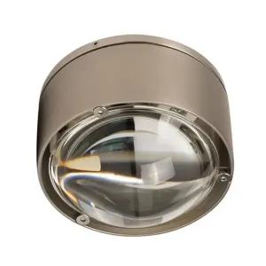 Stropné svietidlo LED Puk One 2, matný chróm