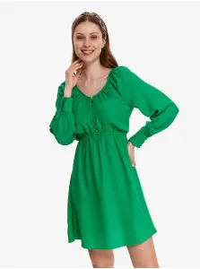 Zelené dámske šaty s gombíkmi TOP SECRET #633886