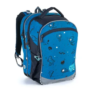 Modrá taška s príšerkami Topgal COCO 21017