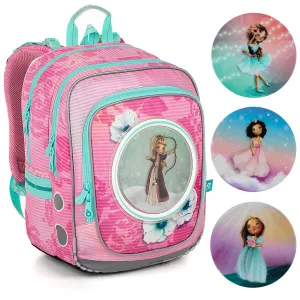 Školská taška s princeznami Topgal ENDY 23005