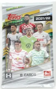 Topps 2021-2022 Topps Bundesliga Hobby balíček