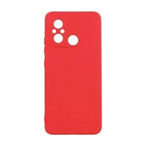 TopQ Kryt Pastel Xiaomi Redmi 12C červený 111424
