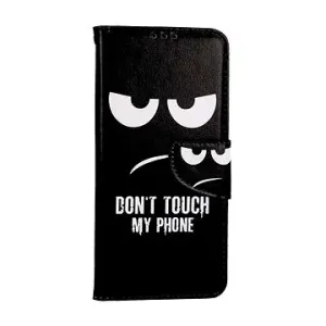 TopQ Pouzdro Xiaomi Redmi Note 12S knížkové Don't Touch 107420