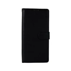 TopQ Xiaomi Redmi Note 9 Pro knihový čierny s prackou 50683