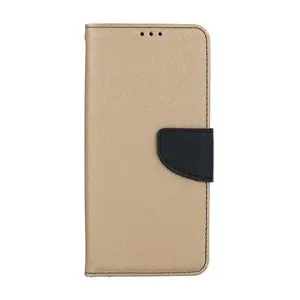 TopQ Puzdro Samsung A14 knižkové zlaté 111650