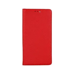 TopQ iPhone 12 Pro Smart Magnet knižkové červené 54112