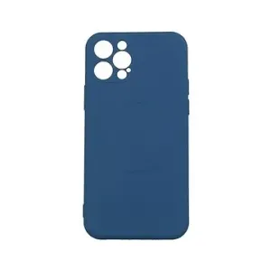 TopQ Kryt iPhone 12 Pro s MagSafe tmavo modrý 85007