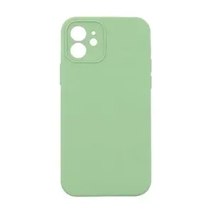 TopQ Kryt Essential iPhone 12 svetlo zelený 92754