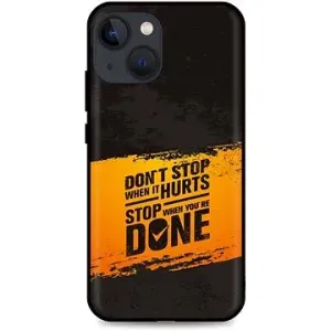 TopQ iPhone 13 silikón Don´t Stop 64923