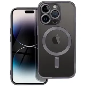 TopQ Kryt Electro iPhone 14 Pro MagSafe s čiernym rámčekom 108460