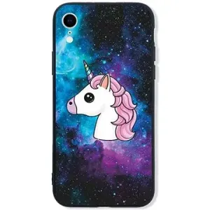 TopQ LUXURY iPhone XR pevný Space Unicorn 48741