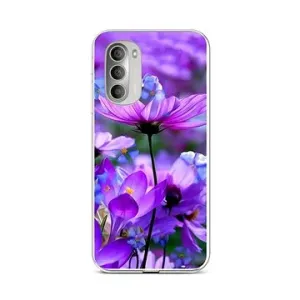 TopQ Kryt Motorola Moto G51 5G Rozkvitnuté kvety 95773