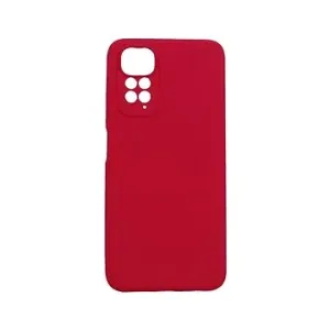 TopQ Kryt Essential Xiaomi Redmi Note 11 malinovo červený 85547