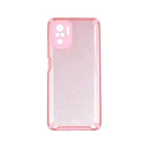 TopQ Kryt Xiaomi Redmi Note 10 Armor Glitter pevný ružový 63416