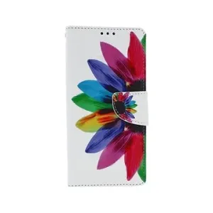 TopQ Kryt Xiaomi Redmi Note 9 knižkový Farebná kvetina 53968